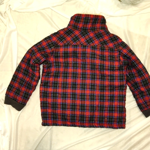 ❤️BNW/OT❤️💲5 for $20💲 4T Red Button Faux Fur Collar Coat - Picture 8 of 8